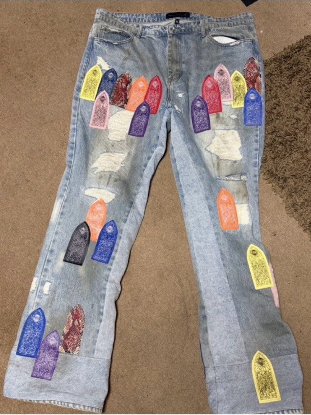 Who Decides War Jeans Size 40